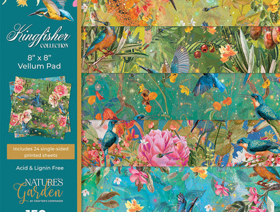 Nature's Garden Kingfisher Embellishment Collection