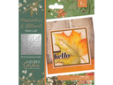 Nature's Garden - Thankful & Blessed 3D Embossing Folder - Fallen Leaf