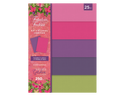 Nature's Garden Fabulous Fuchsia 8.5” x 11” Linen Card Pack