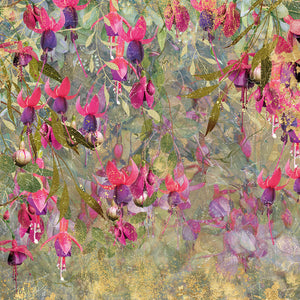 Nature's Garden Fabulous Fuchsia 12" x 12" Paper Pad