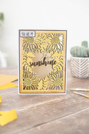 Nature's Garden Sunflower Collection Stamp and Die - Hello Sunshine