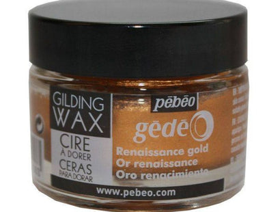 Pebeo Gilding Wax Renaissance Gold - 30ml pot