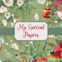 My Special Christmas Papers Box - 12” x 12”