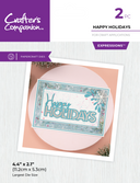 Crafter's Companion Metal Die Expression - Happy Holidays