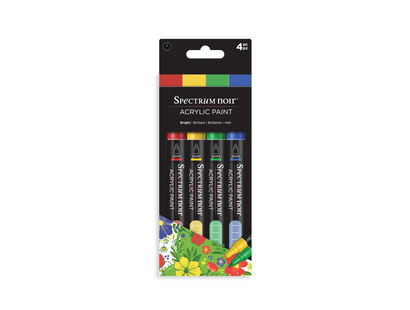 Spectrum Noir Acrylic Paint Marker (4PC)-Bright