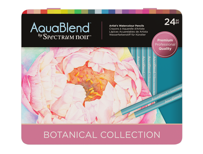 Botanical Aquablend Wartercolour Pencil Set - 24 Pack - Spectrum Noir