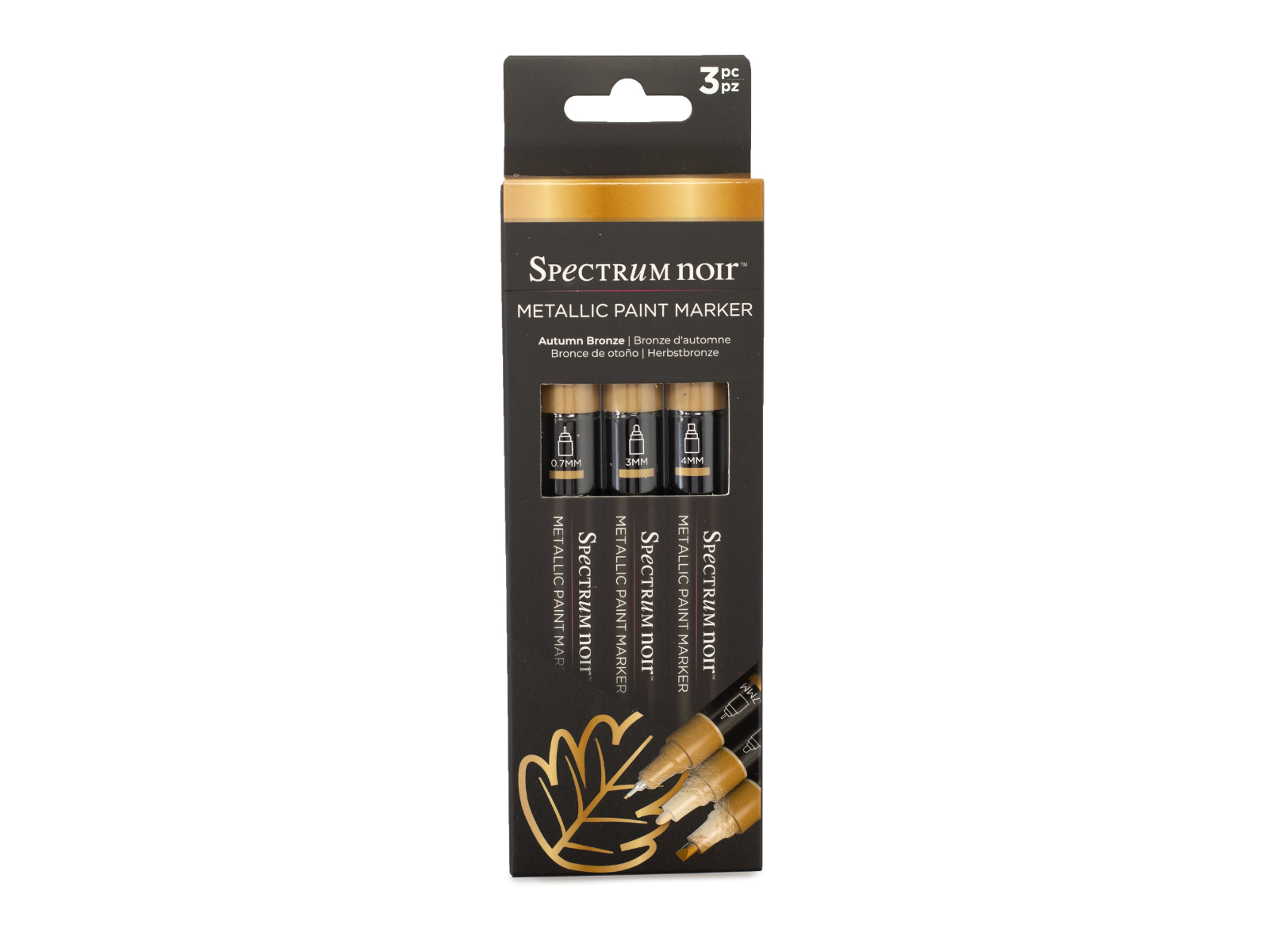 Spectum Noir-Metallic Paint Marker (3PC) - Autumn Bronze