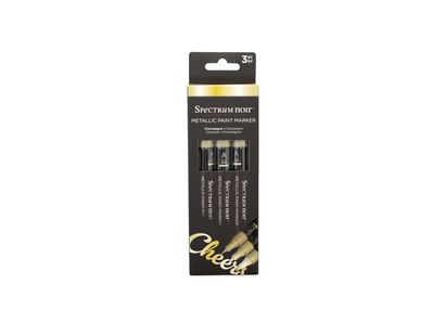 Spectum Noir-Metallic Paint Marker (3PC) - Champagne