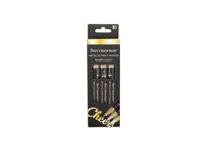 Spectum Noir-Metallic Paint Marker (3PC) - Champagne