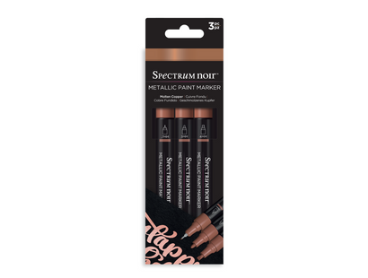 Molten Copper Metallic Paint Marker Set - 3 Pack - Spectrum Noir