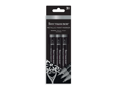 Quicksilver Metallic Paint Marker Set - 3 Pack - Spectrum Noir