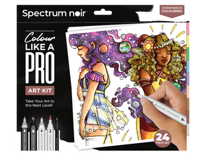 Adventures in Colouring Pro Art Colouring Kit - Spectrum Noir