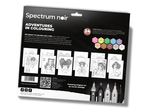 Adventures in Colouring Pro Art Colouring Kit - Spectrum Noir