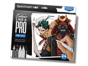 Way of the Samurai Pro Fan Art Colouring Kit - Spectrum Noir