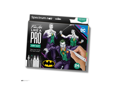 The Joker Pro Fan Art Colouring Kit - Spectrum Noir