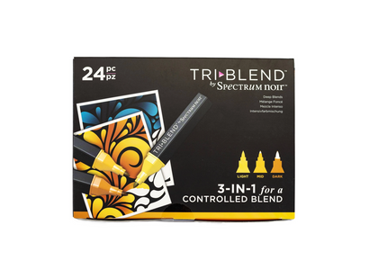 Spectrum Noir TriBlend Markers - Deep Blends (24 piece)