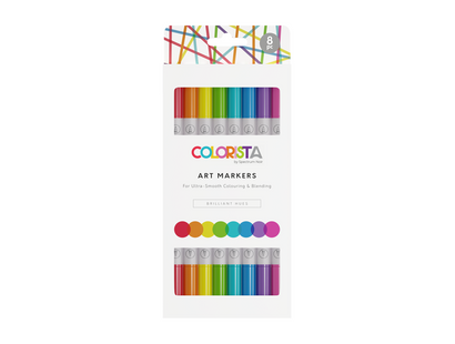 Colorista - Art Marker - Brilliant Hues 8pc