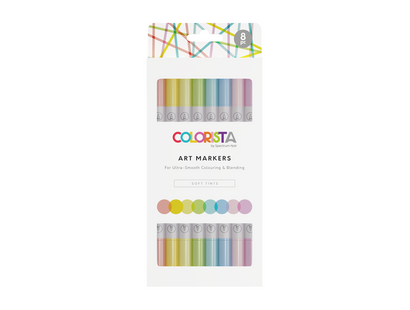 Colorista - Art Marker - Soft Tints 8pc