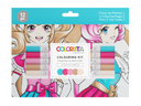 Stars of Manga Colouring Kit with Pens and Pages - Colorista