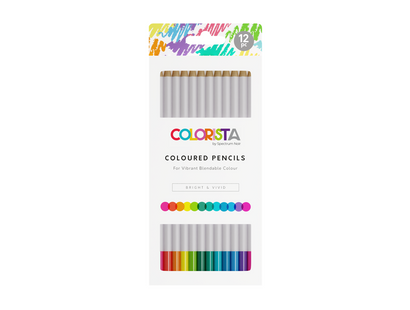 Colorista - Coloured Pencil - Bright & Vivid 12pc