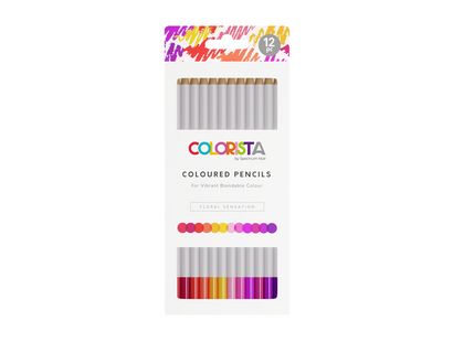 Colorista - Coloured Pencil - Floral Sensation 12pc