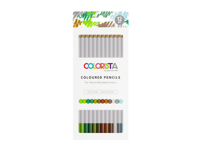 Colorista - Coloured Pencil - Natural Landscape 12pc