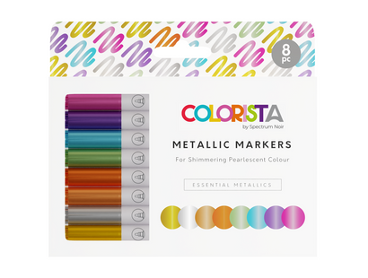 Colorista - Metallic Marker - Essential Metallics 8pc