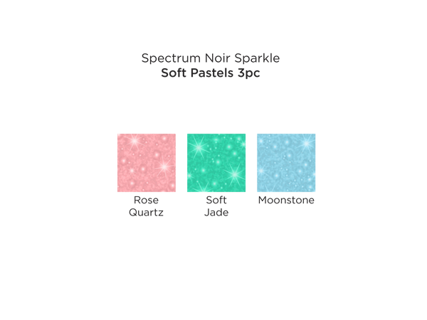 Spectrum Noir Sparkle (3PC)-Soft Pastels