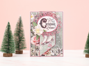 Sara Signature Christmas Rose Clear Acrylic Stamp - Christmas Wishes