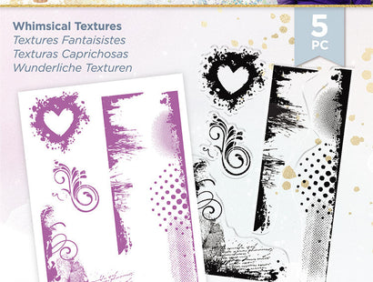 Sara Signature Enchanted Dreams Acrylic Stamp - Whimsical Textures