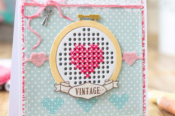 Crafter's Closet 4 Wooden Embroidery Hoop for Circle Cross Stitch