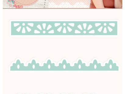 Sara Signature Sew Lovely Multi Media Die - Decorative Ribbons