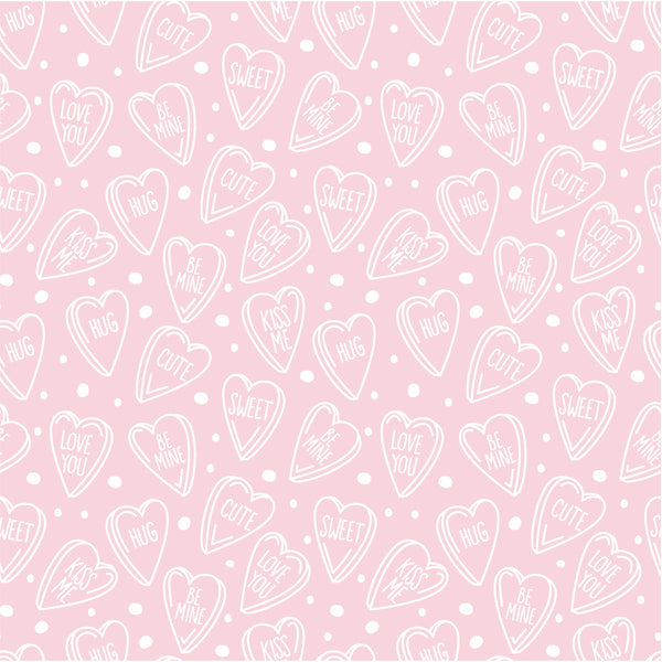 Crafters Companion 6” x 6” Paper Pad - Happy Valentines!