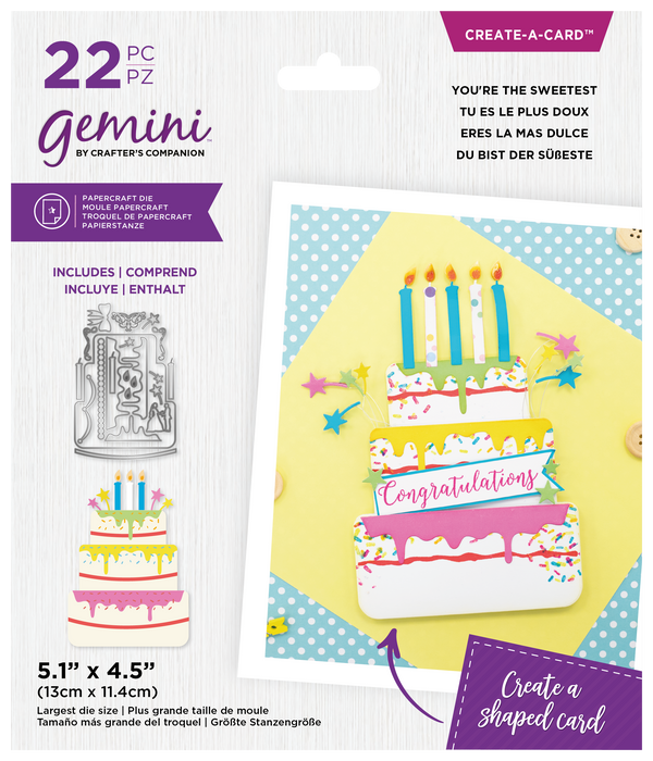 Gemini - Create-a-Card - You’re The Sweetest