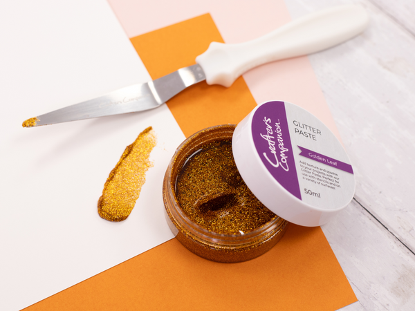 Crafter's Companion - Glitter Paste – Golden Leaf