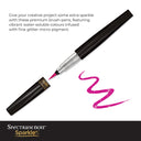 SPECTRUM NOIR SPARKLE PENS - Glitter Brush Pen By Crafters Companion Free  UK P&P