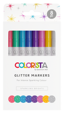 Colorista - Glitter Marker - Sparkling Brights 8pc