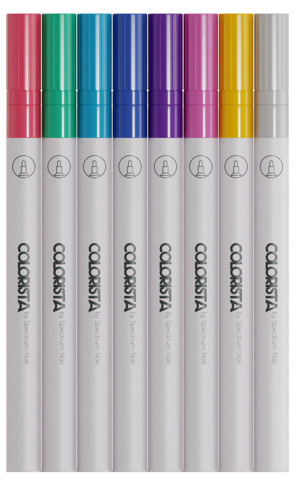 Colorista - Glitter Marker - Sparkling Brights 8pc