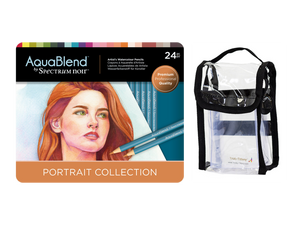 Spectrum Noir Aquablend Pencils (24PC) - Portrait with Debra Buddy Bag