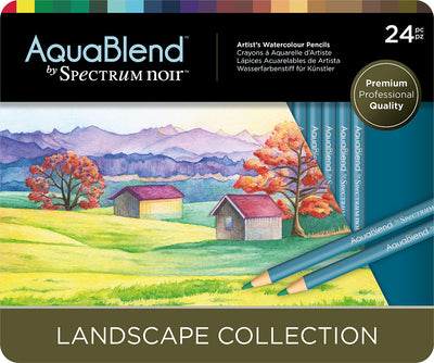 Spectrum Noir Aquablend Pencils Landscape & Portrait Collection