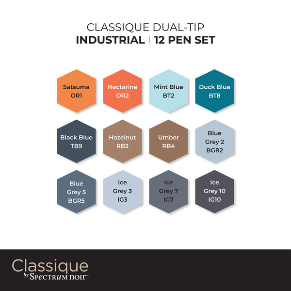 Spectrum Noir Classique (12PC) - Industrial