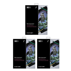 Spectrum Noir Premium Black Paper Pad 3pk