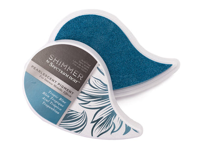 Spectrum Noir Shimmer - Pearl Inkpad - Tropic Blue