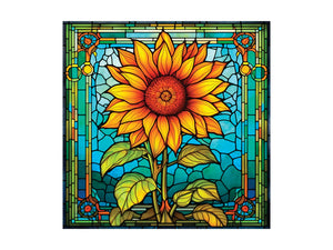 Crafter’s Companion Printed Acetate - Stained Glass Effect Squares