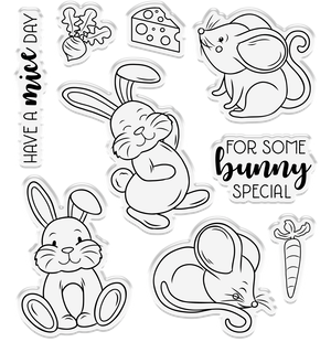 Crafters Companion - Stamp & Die Set - Some Bunny Special