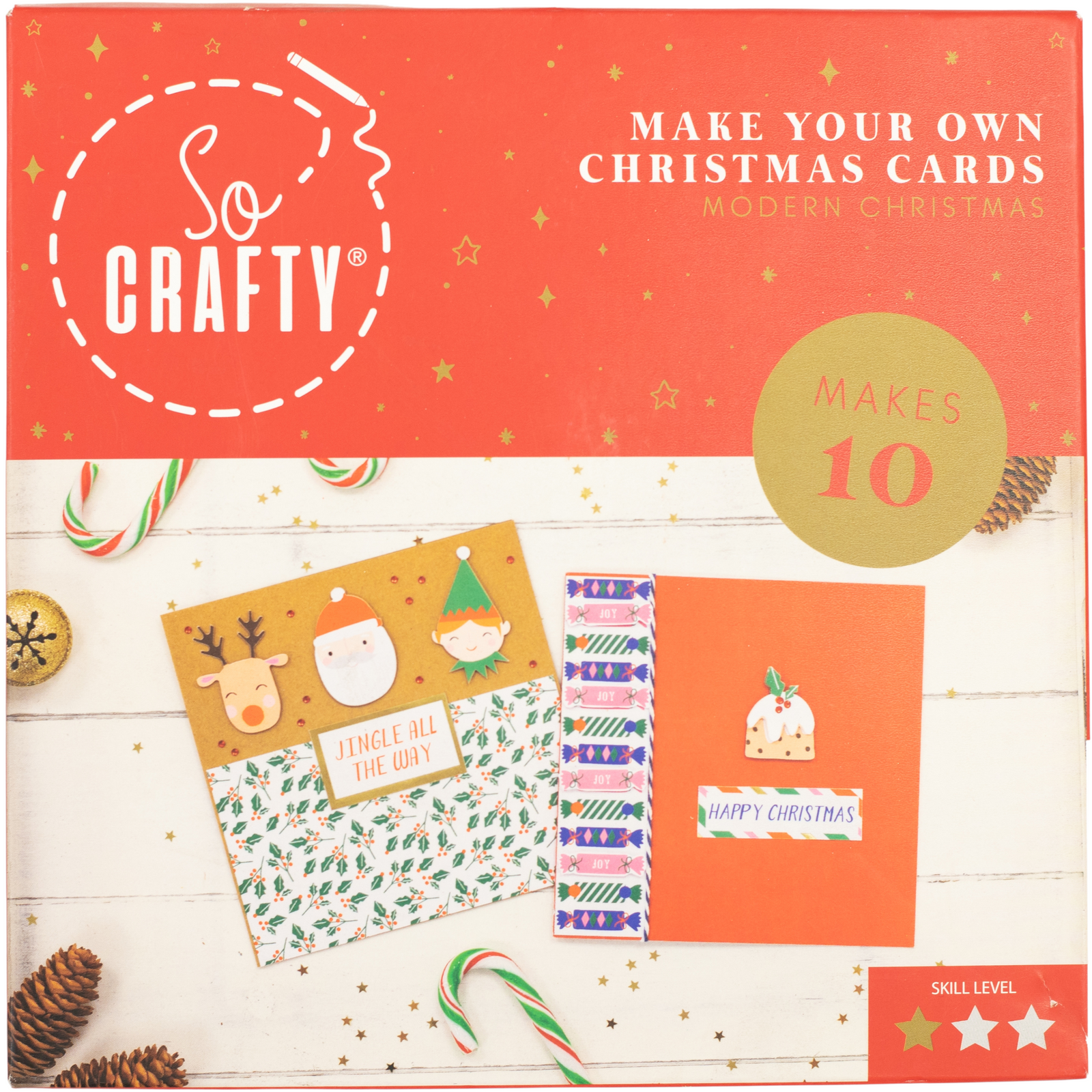 Christmas Characters Card Making Kit - Violet Studio