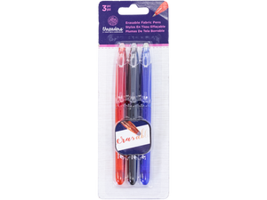 Threaders Erasable Fabric Pens - 3pk