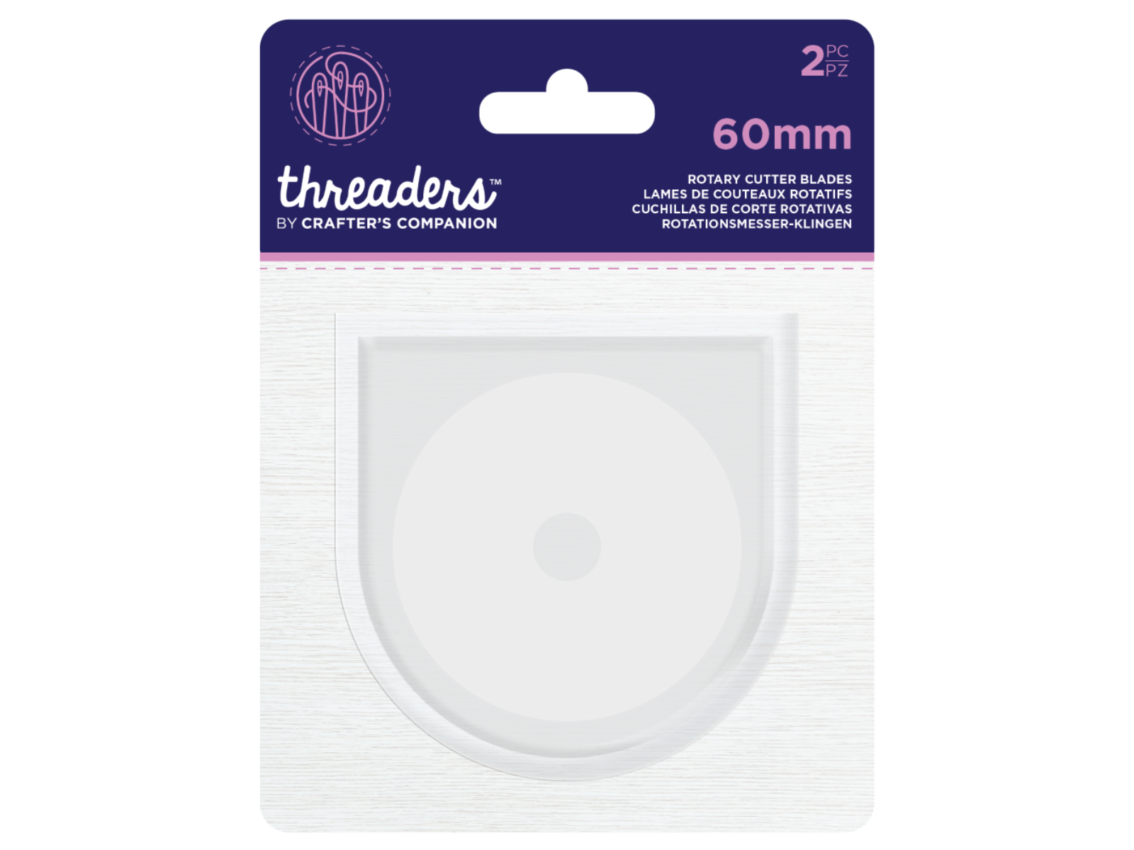 Threaders - 60mm Rotary Cutter Blades