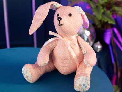 Threaders - Floral Bunny Teddy Bear Kit