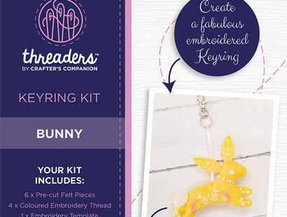 Threaders Keyring Kit - Bunny